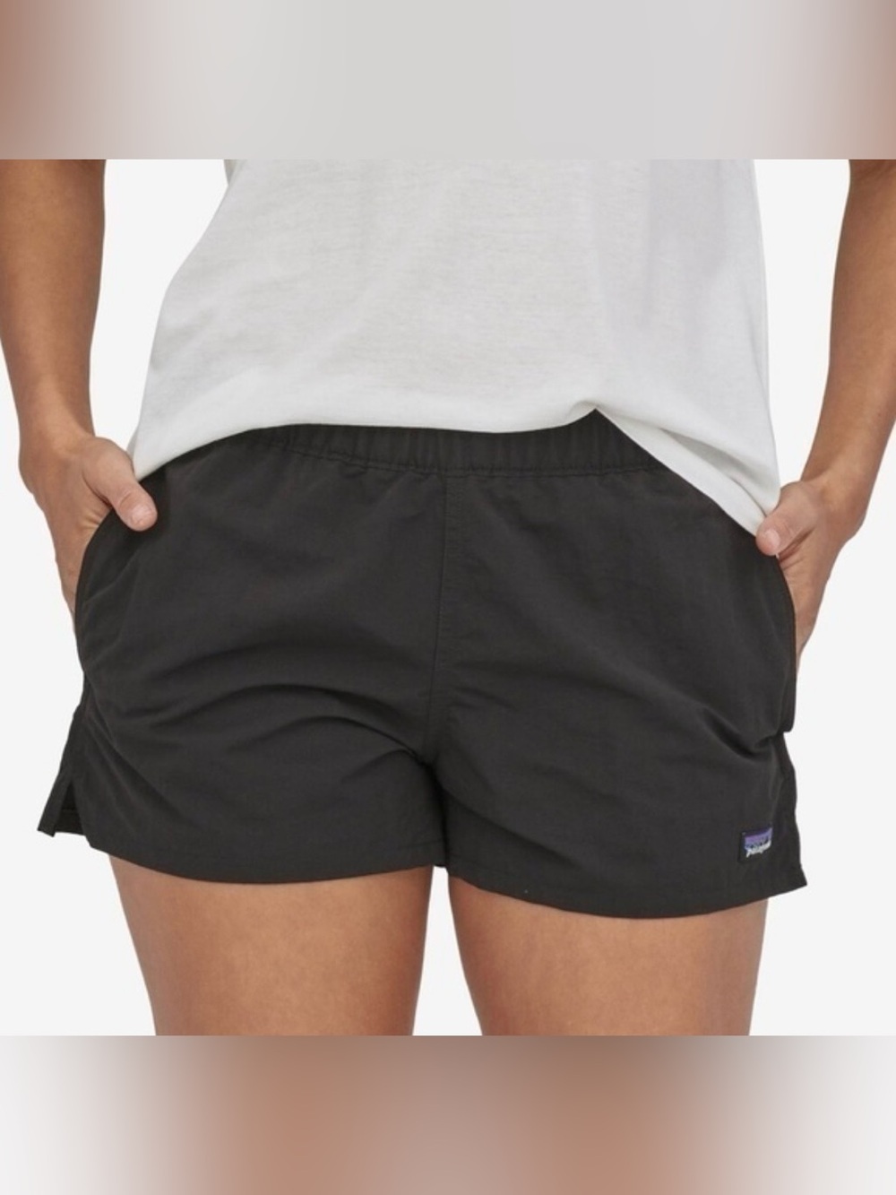 Patagonia Barely Baggies Black Women's 2.5’’ Shorts